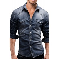 Spring Men's Mid-length Slim Windbreaker Casual Jacket