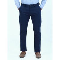 Cotton Chino Pant For Men Dark Navy Blue